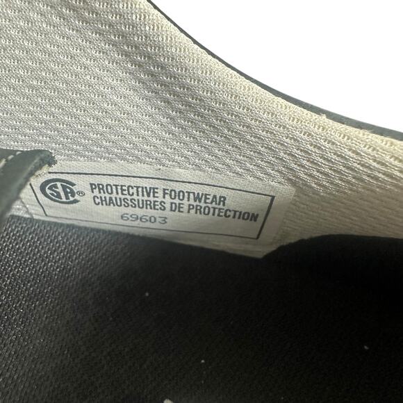 Mellow Walk Black Leather Sneakers Women’s 10 E Wide Non-Slip Work Shoes - Picture 8 of 10